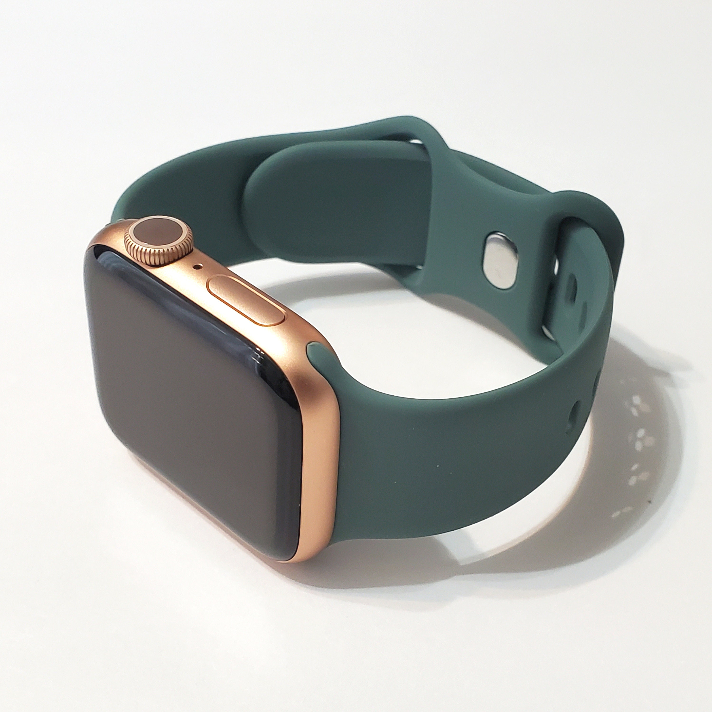 Northwest Pines Etched Silicone Apple Watch Band