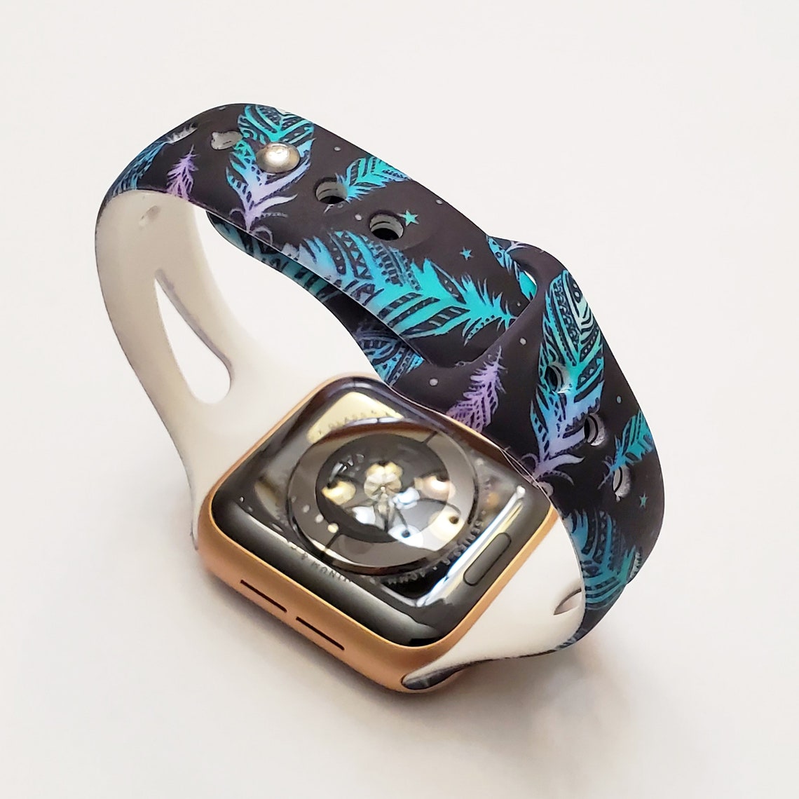 Multicolor Print Design Wristband Watch Bands for Apple | Etsy
