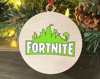Fortnite Christmas Ornament
