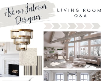 Ask an Interior Designer Living-room Design Questions |Ask a Professional | Renovation and Remodel Questions Answered!