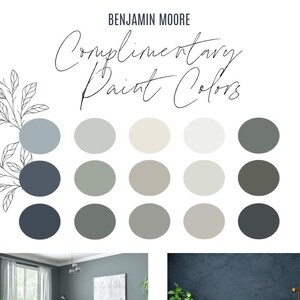 Sherwin Williams Complimentary Farmhouse Paint Color Palette Etsy