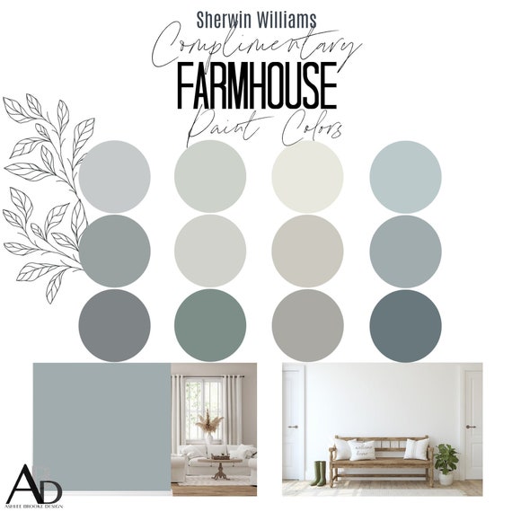 Farmhouse on sale color palette