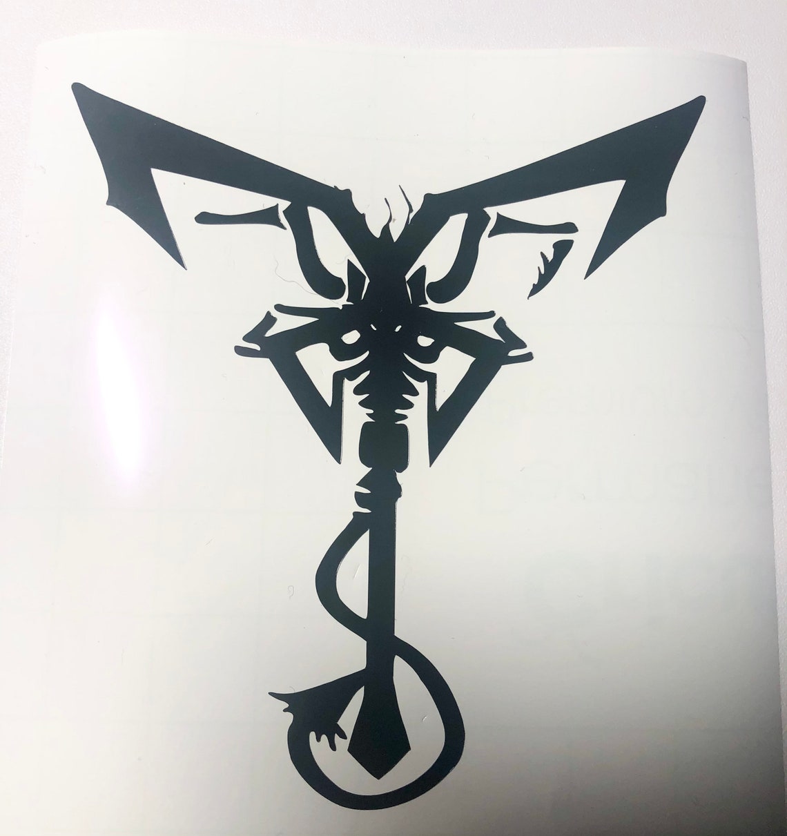 Resident Evil Los Illuminados Vinyl Decal Sticker Etsy