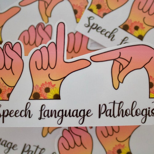 Occupational Therapist Ombre Flower Sign Language Waterproof Etsy