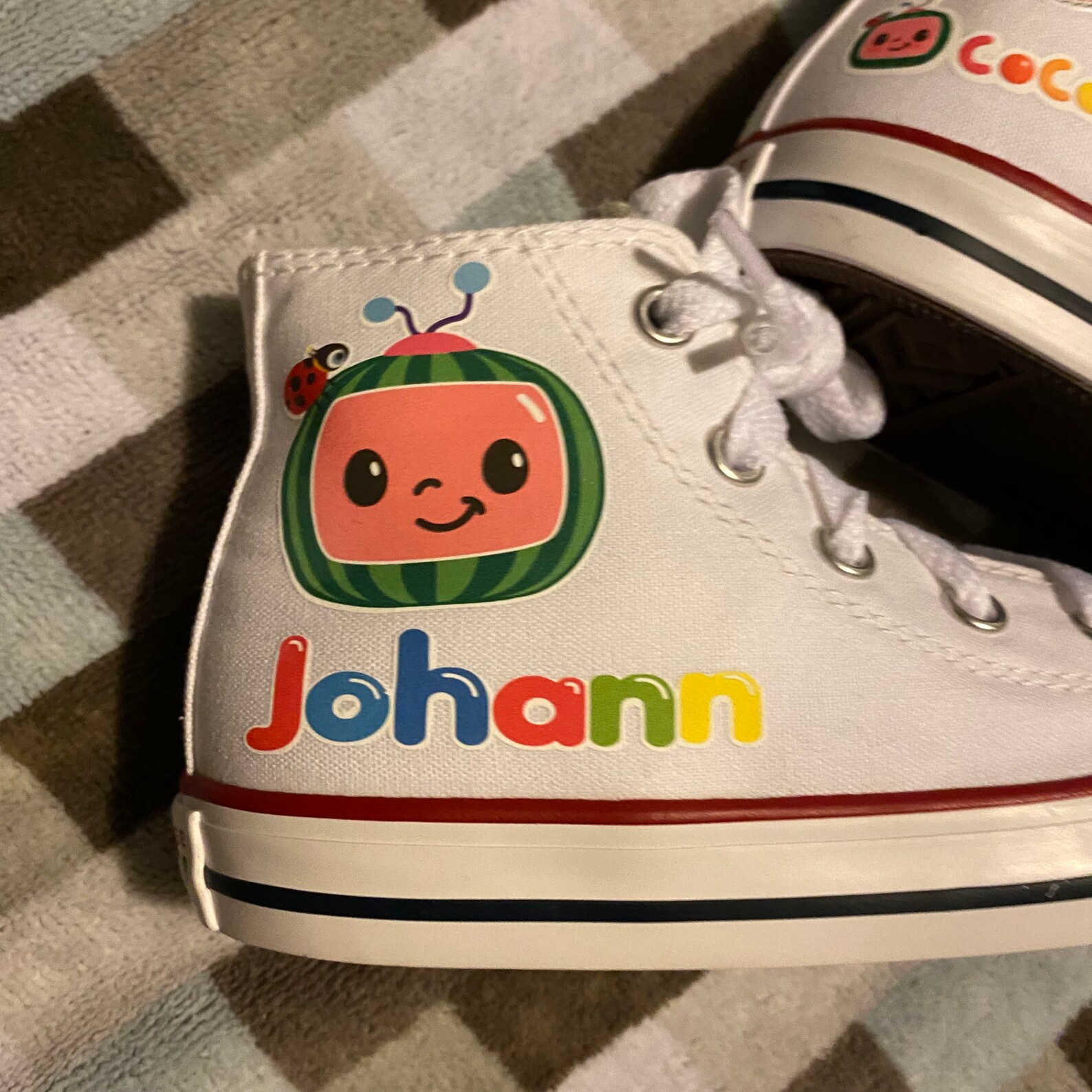 cocomelon custom sneakers