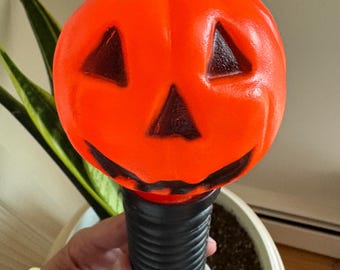 Vintage 70s/80s Blinky Pumpkin Jack O'lantern Flashlight | Retro