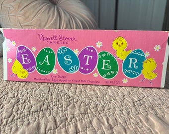 Vintage Easter Chocolate Candy Box