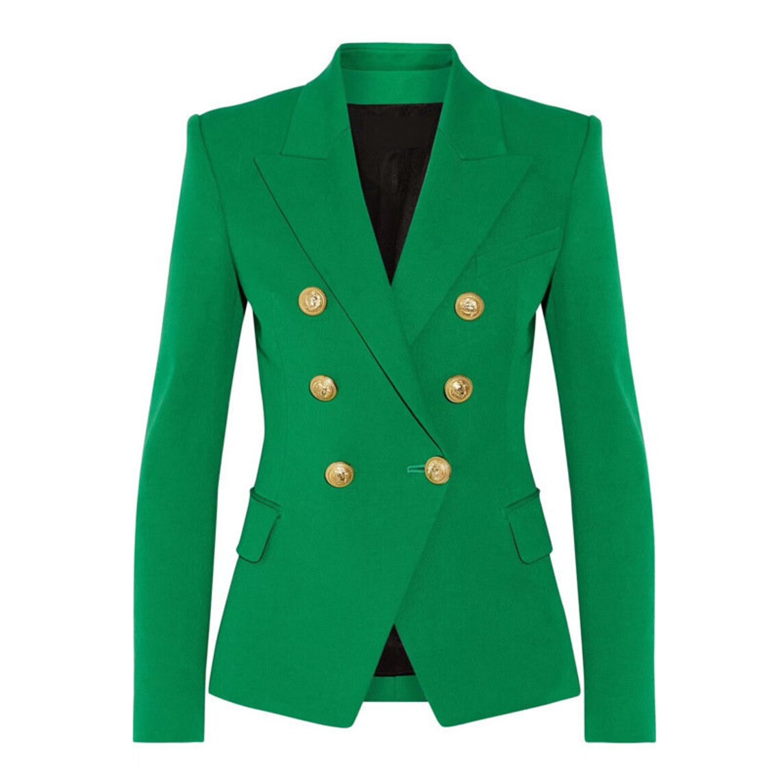 Luxury Tailored Fit Blazer Green - Etsy