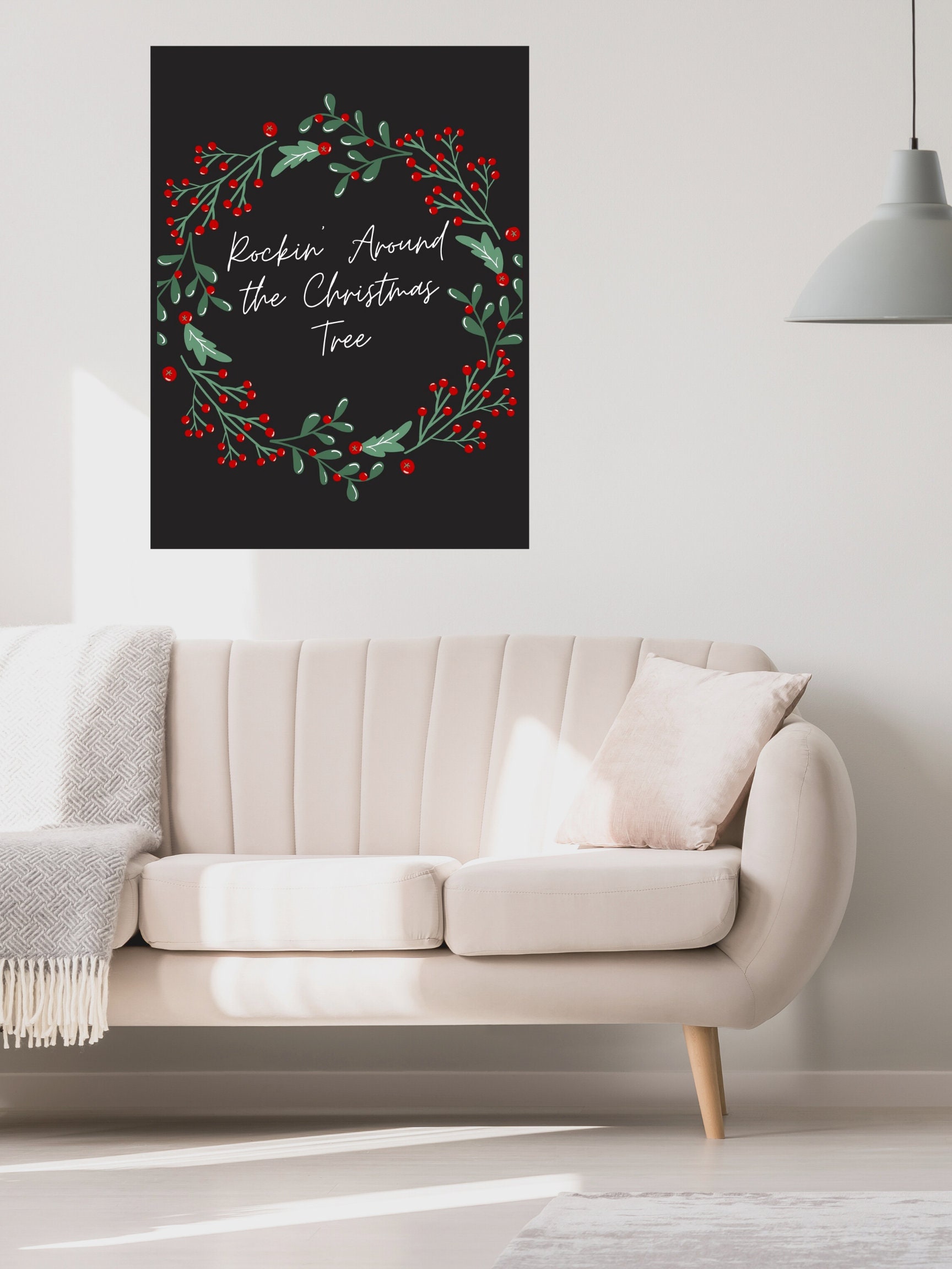 There's No Place Like Home for the Holidays Art Wall Decor - Etsy