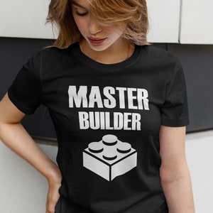 Master Builder Shirt,  Unisex Tee, Master Builder T-Shirt, Legoland T Shirt, building blocks TShirt, Master Builder Shirt, Family Vacation