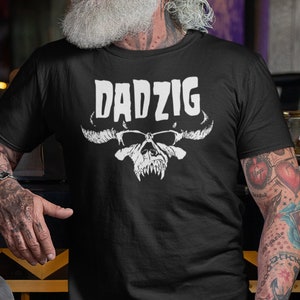 Dad Zig Shirt, Dadzig Shirt, 80s Band T-Shirt, Rock Roll Lover Tee, Musician TShirt, Vintage Rock Fan, Metal Music Shirt, Gift For Him, Dan