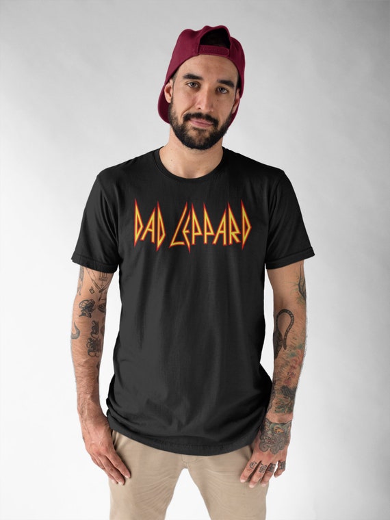 Dad Leppard 80s Rock Band T-shirt Rock Roll Lover Etsy