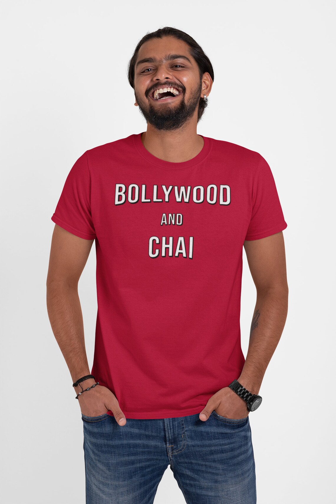 Funny Bollywood and Chai Shirt Unisex Tee Indian Desi Shirt - Etsy