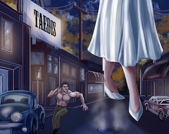 Skeleton Town (A Giantess Noir Story in PDF Format)