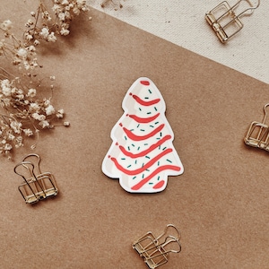 Christmas Tree Cake Sticker | Christmas Sticker | Waterproof Sticker | Little Debbie Christmas Tree Cake Sticker