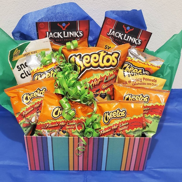 Yellow Snack Box Etsy