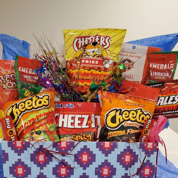 Yellow Snack Box Etsy