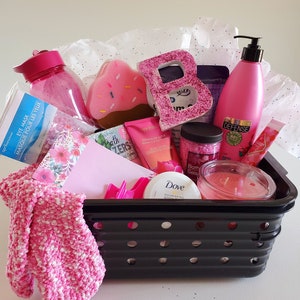 Large Spa Gift Basket Spa Gift Set Birthday Gift for Her Gift for Women Self Care Gift Basket Bridal Shower Gift Gift for Mom image 1