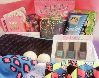 Tween/Teen Gift Basket | Spa, Makeup, & Treats