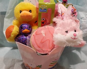 Prefilled Toddler Gift Basket | First Birthday Gift Basket | Toddler Gift Basket | Baby Girl Basket | Baby Boy Basket