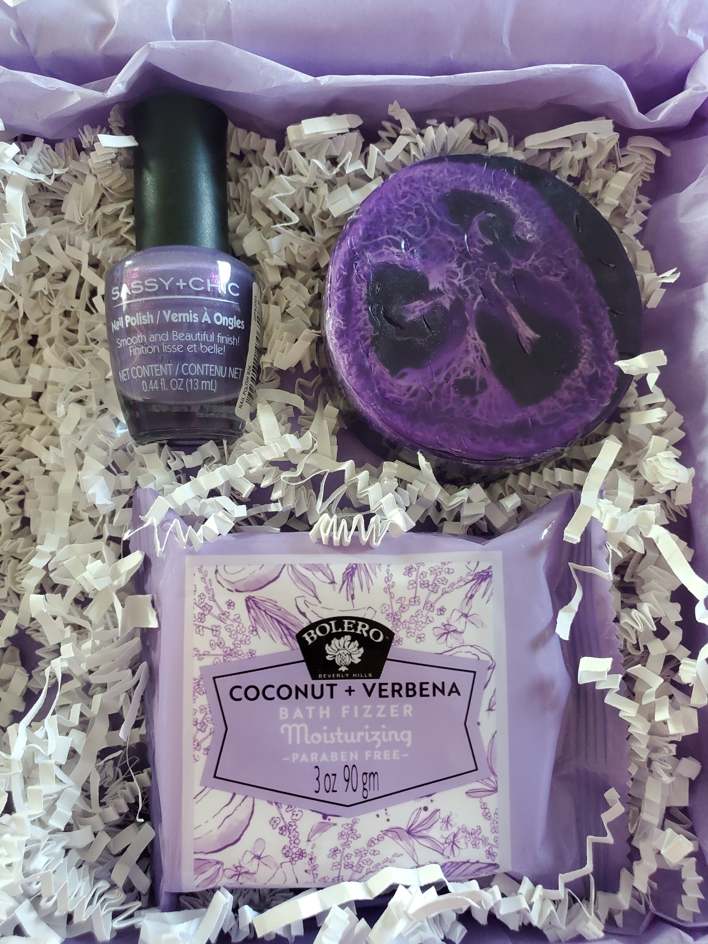 Birthday Gifts Set for Mom, Personalized Spa Body Relaxing Lavender Gifts  Basket, Mothers Day Gifts From Daughter, Son, Bonus Mom- Care Gifts Ideas