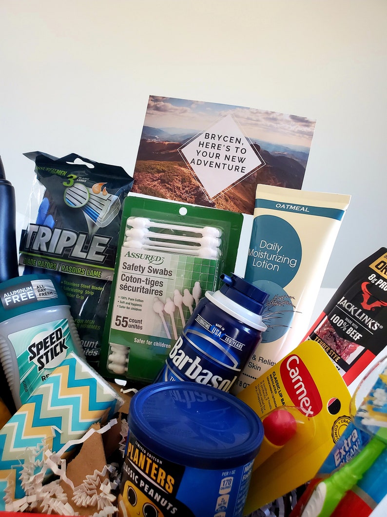 Men's Toiletry Gift Basket Men's Gift Basket Etsy