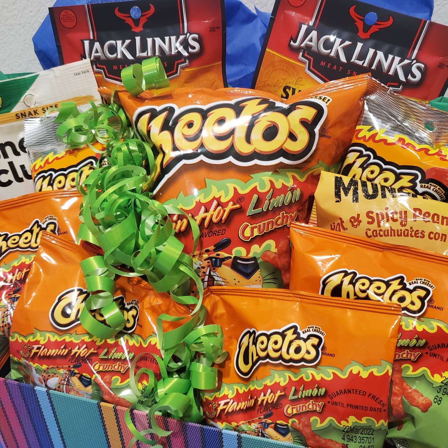 Hot and Spicy Snack Box Flaming Hot Snack Box Hot Snacks Hot Candy Reusable Box Snack Gift Box