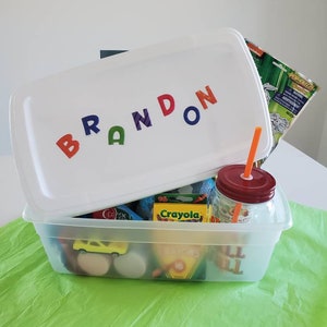 Boys Activity Box | Boys Basket | Boys bored box | Kids activity set | Birthday gift for boy | Boys craft box | Boys travel box