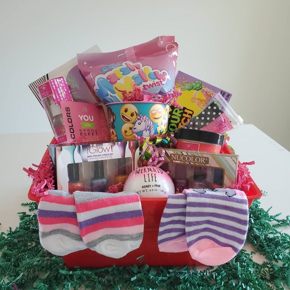 Cesta de regalo para niñas adolescentes, caja de regalo de 16 años, cesta  de regalo para mujeres jóvenes, regalo para novia, regalo de cumpleaños 21  para ella, regalo de graduación de adolescentes