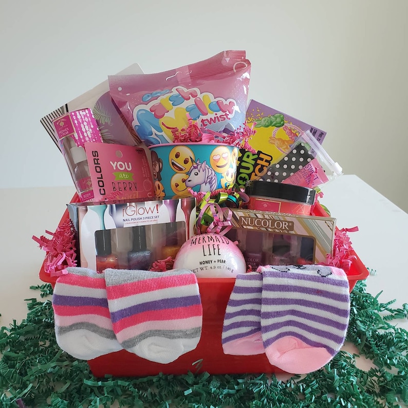 Teen Girl Gift Basket Tween Gift Basket Teen Birthday Etsy