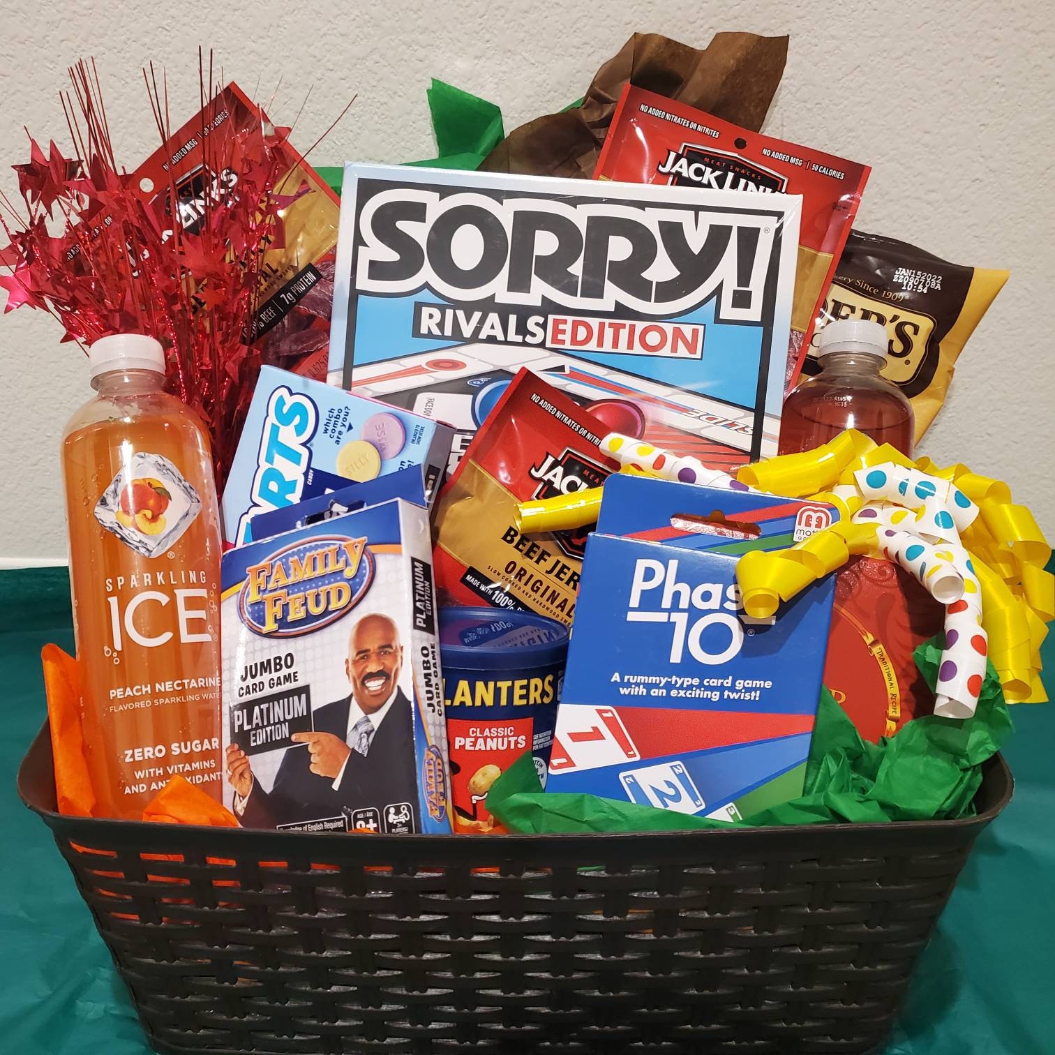 Fun & Games Gift Basket