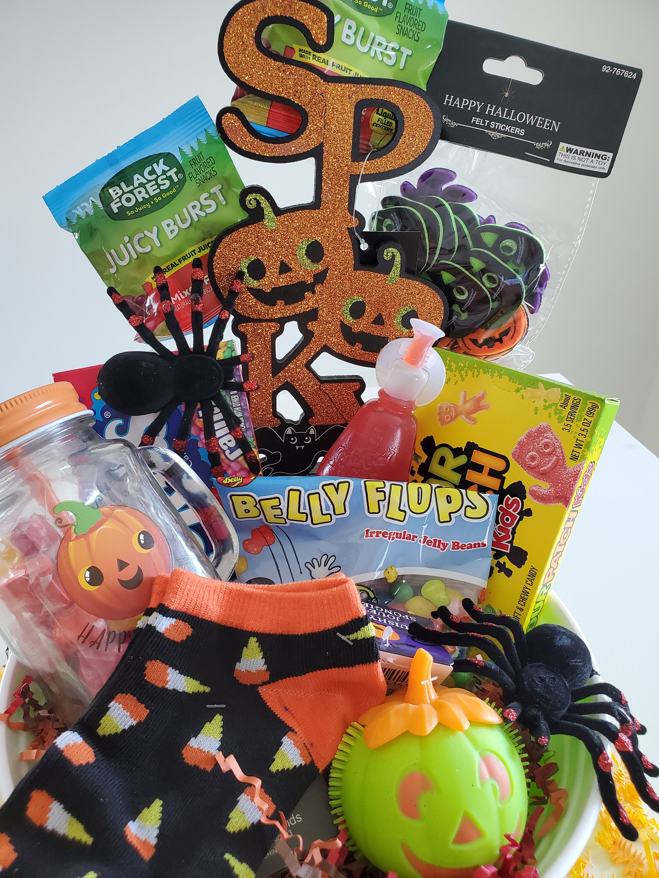 Kids Halloween Gift Basket Halloween Bucket Boo Basket Etsy