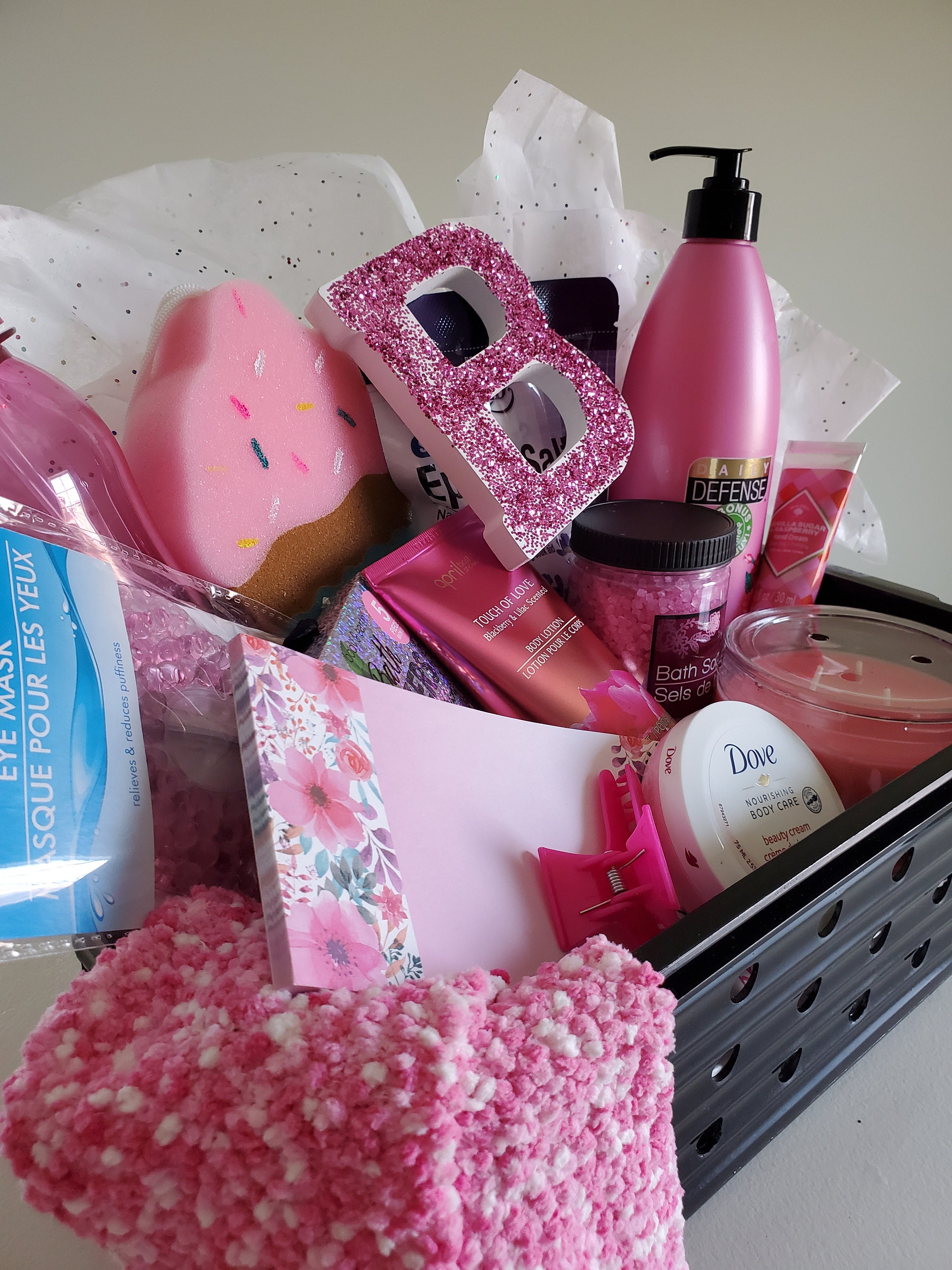 Large Spa Gift Basket Spa Gift Set Birthday Gift for Her Gift for Women  Self Care Gift Basket Bridal Shower Gift Gift for Mom 