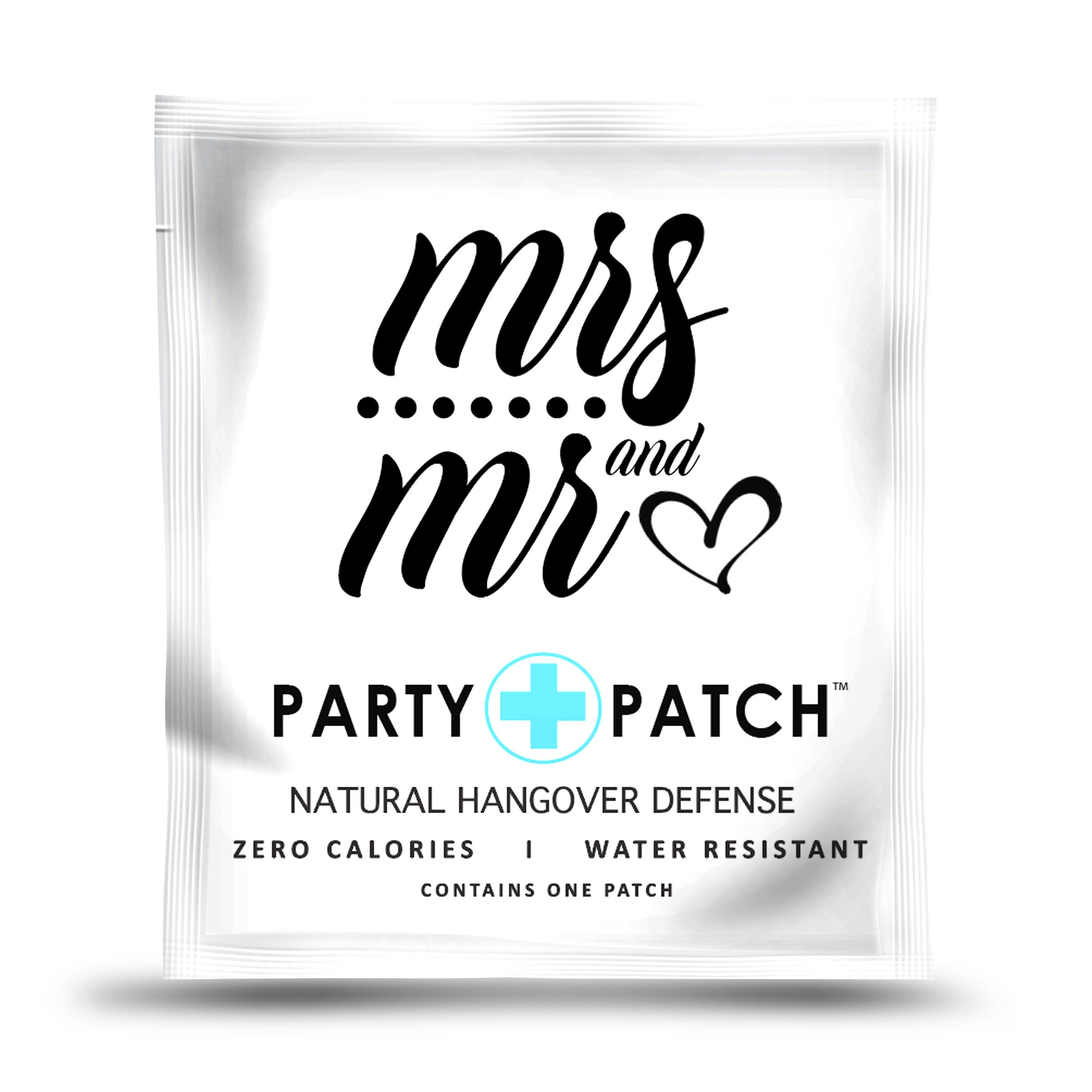 PARTY PATCH HANGOVER Patch Mr & Mrs .hangover Kit .party Favors .bachelorette Party