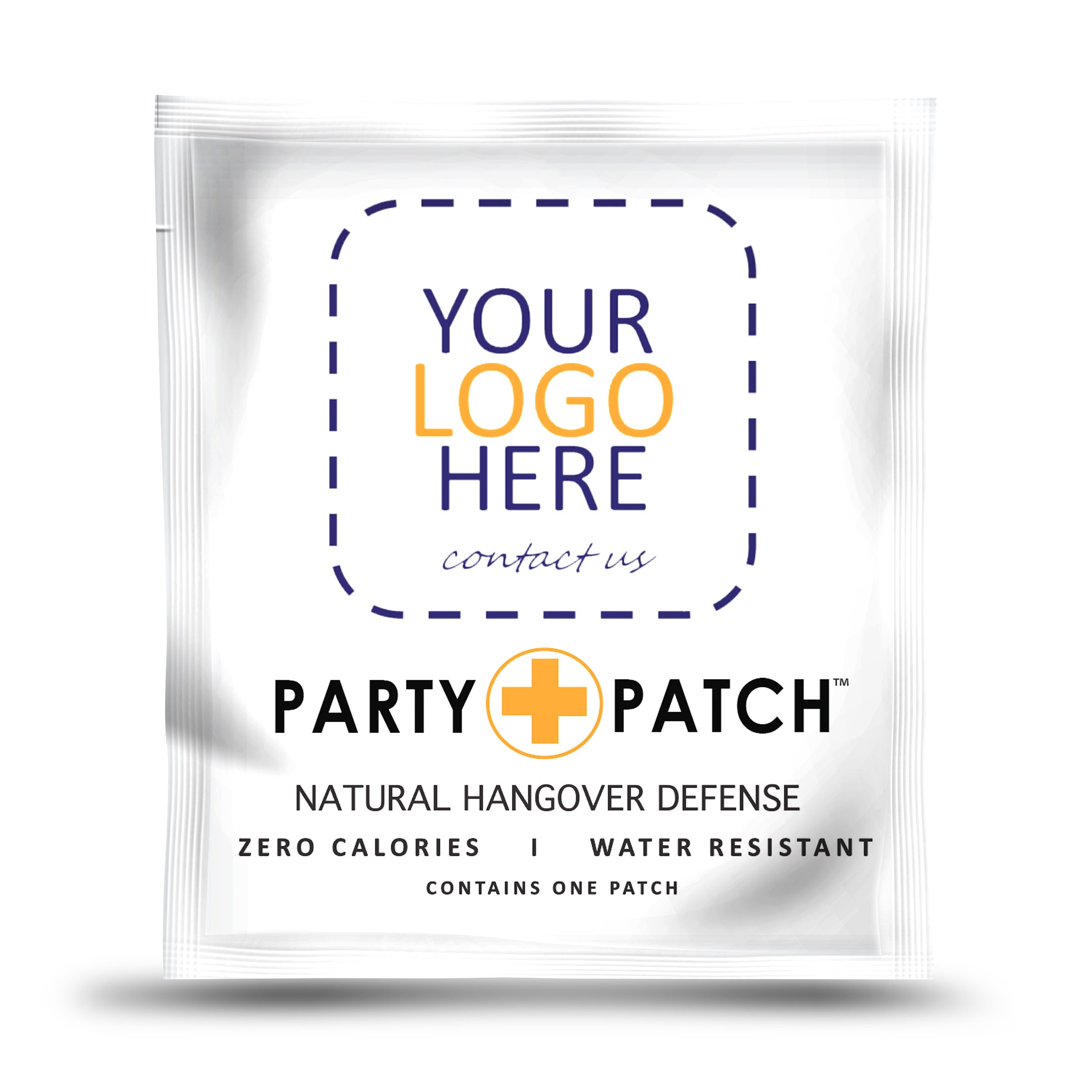 25 PARTY PATCHES HANGOVER Patch Custom Design / Logo .hangover Kits .party  Favors .welcome Bags .vitamin Patch 