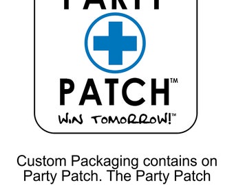PARTY PATCH HANGOVER Patch Bachelorette Party .hangover Kit .party Favors  .bachelorette Party .welcome Bags .vitamin Patch 