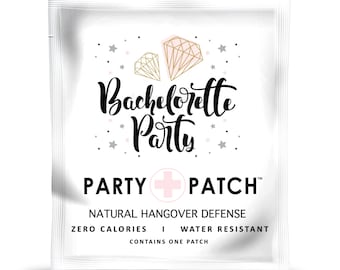 PARTY PATCH HANGOVER Patch Iv Patch .hangover Kits .party Favors  .bachelorette Party .welcome Bags Wedding Favors .vitamin Patch 
