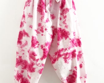 Pantalones de globo tie dye