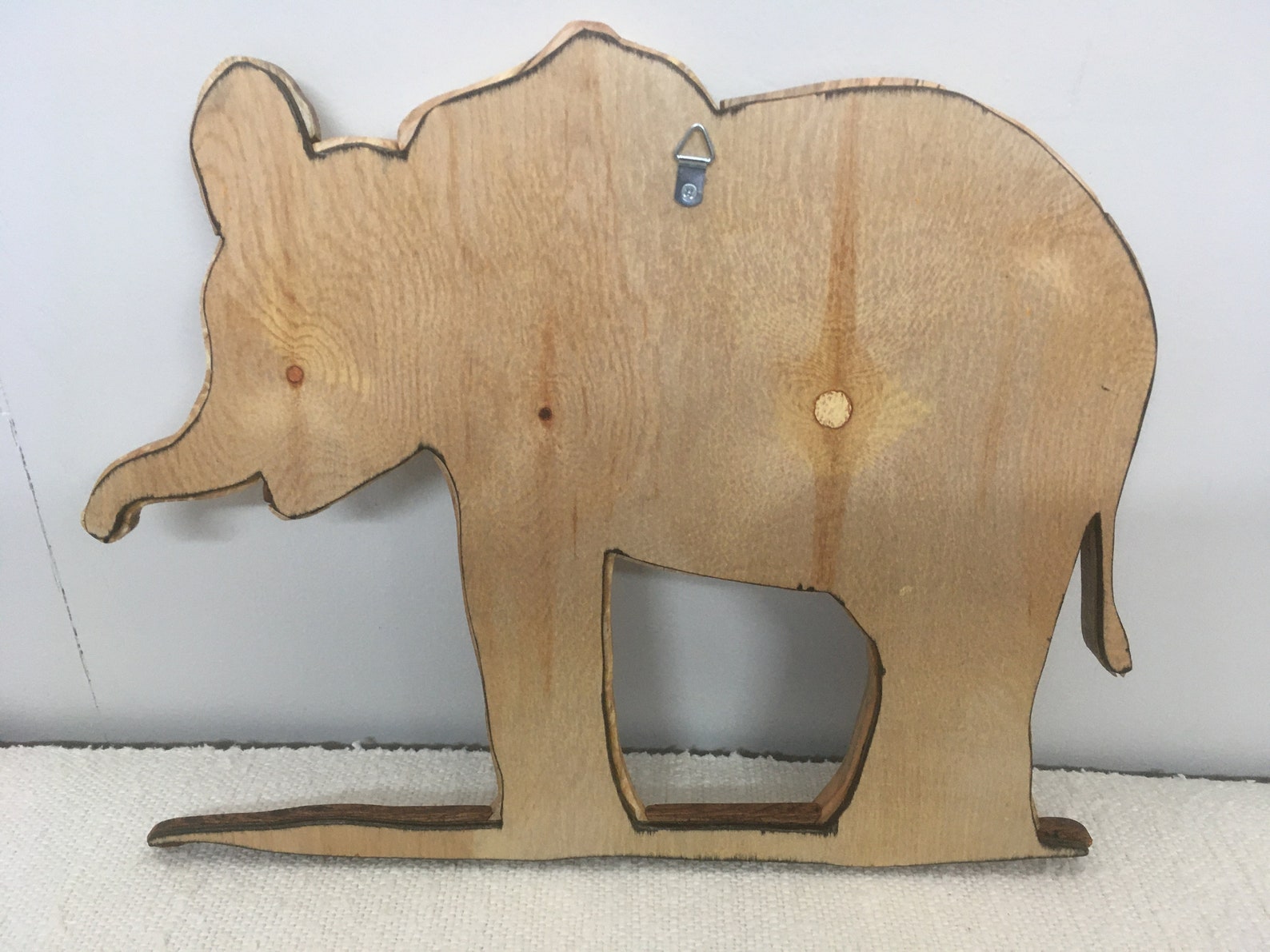 Baby Elephant Intarsia Etsy