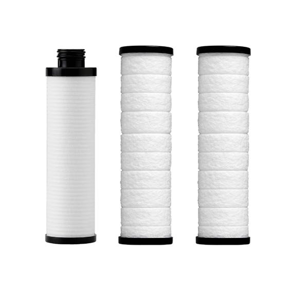VitaPure SPX-03 Refill Filter Cartridges with PureMax & SediMax for SUF-400SPX  Inline Shower Filter Main Unit