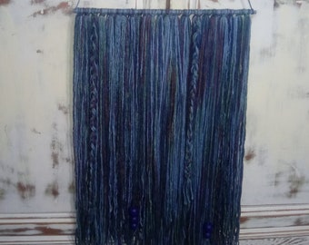 Bohemian Yarn Wall Decor|Yarn Wall Hanging|Yarn Tapestry|Macrame