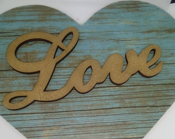 Wooden Heart Sign|Rustic Heart Decor|Wall Hangings|Wall Art