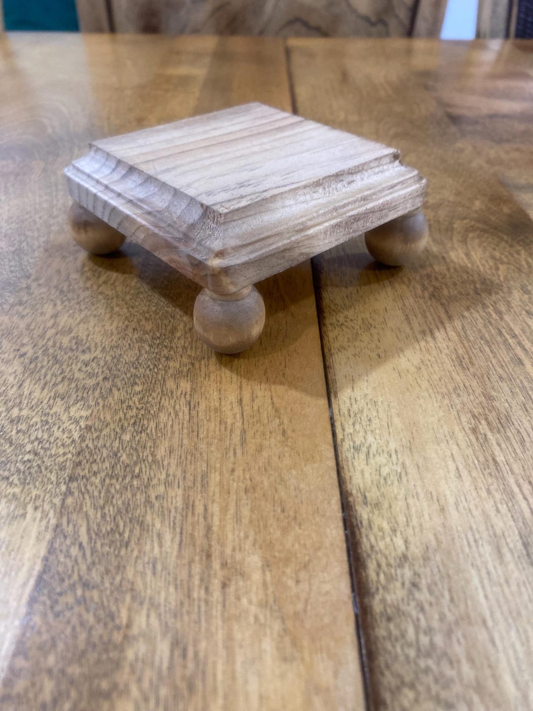 Natural Wood Riser|, Display Stand, Table Decor, Kitchen Decor, Counter ...