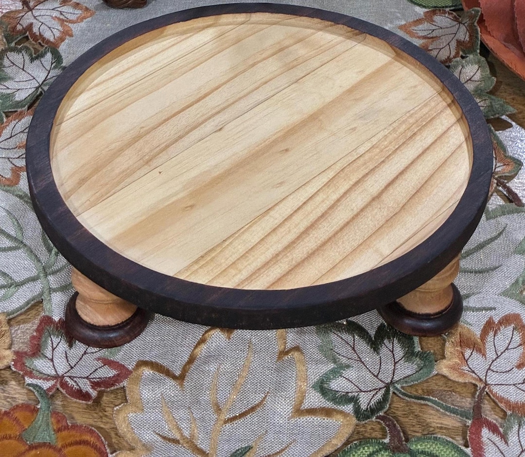 Wood Round Riser, Display Stand, Table Centerpiece - Etsy