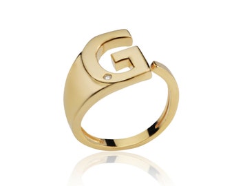 G Letter Ring