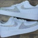 Bling Air Force 1 | 4 swooshes and outside toe box | cute trendy rhinestone shoes | gift ideas | free shipping 