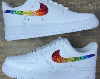 Air force 1 low rainbow deals