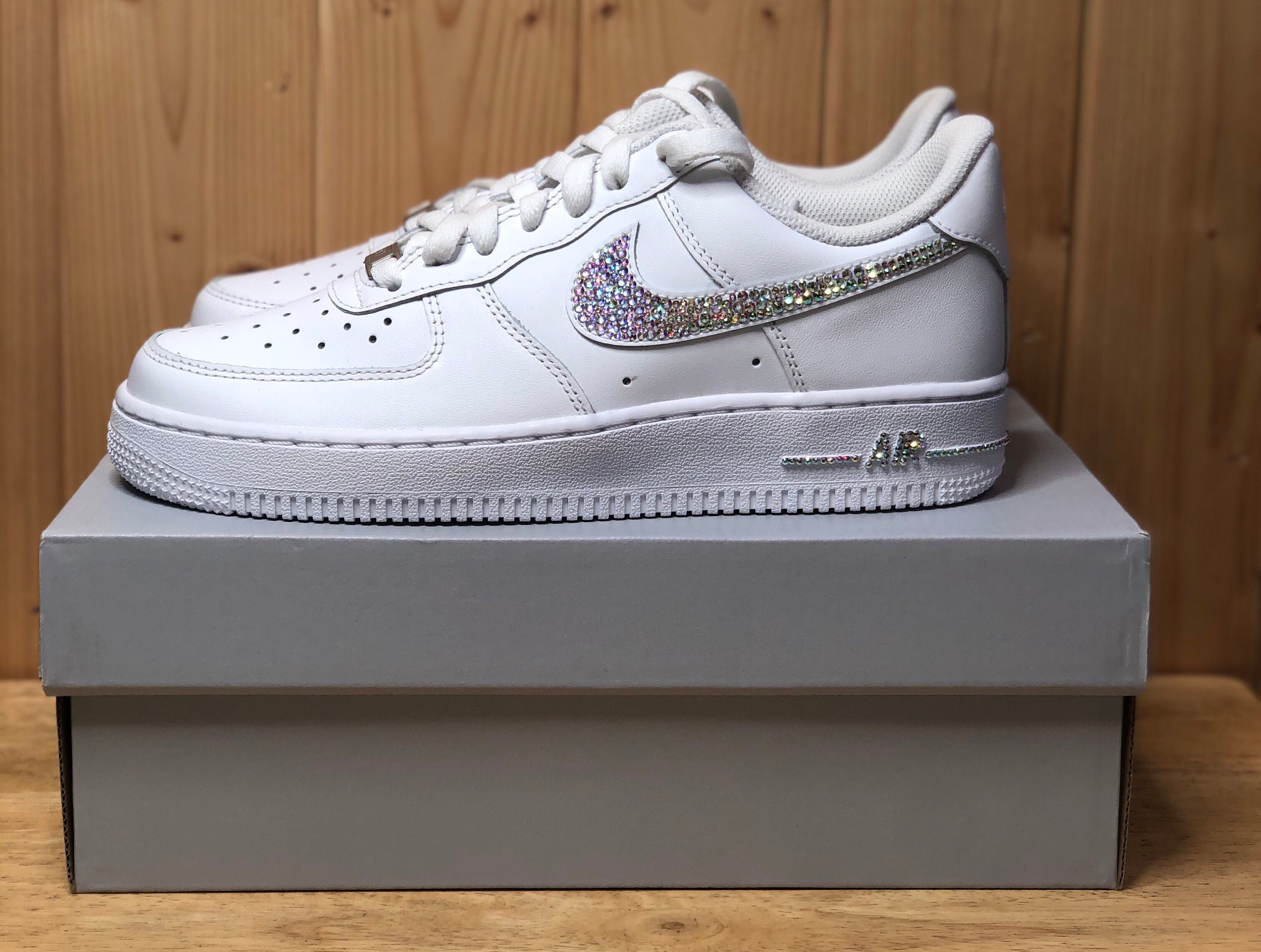 rhinestone nike air force