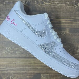 rhinestone air force 1s