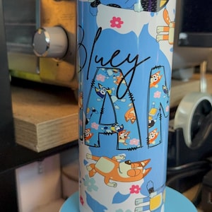 20oz Bluey Mom tumbler